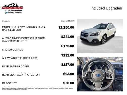 2019 Subaru Outback 2.5i Limited