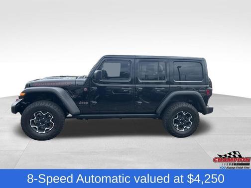 Black Clearcoat 2023 Jeep Wrangler Rubicon