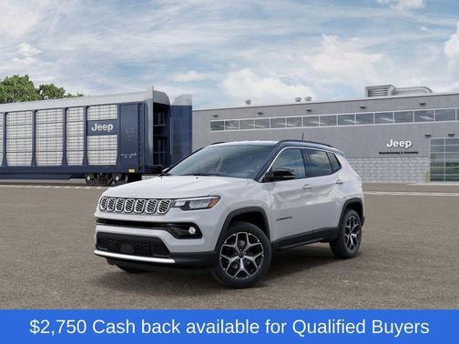 Bright White Clearcoat 2026 Jeep Compass Limited