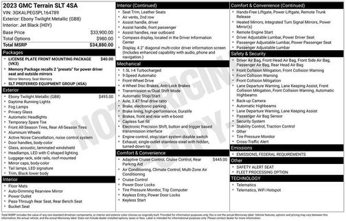 2023 GMC Terrain SLT