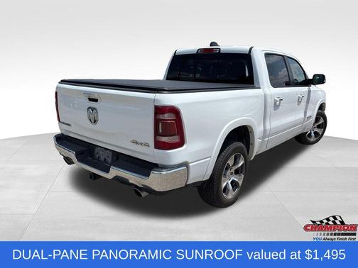 Bright White Clearcoat 2020 RAM 1500 Laramie