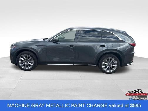 Machine Gray Metallic 2024 Mazda CX-90 Premium