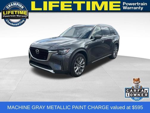 Machine Gray Metallic 2024 Mazda CX-90 Premium