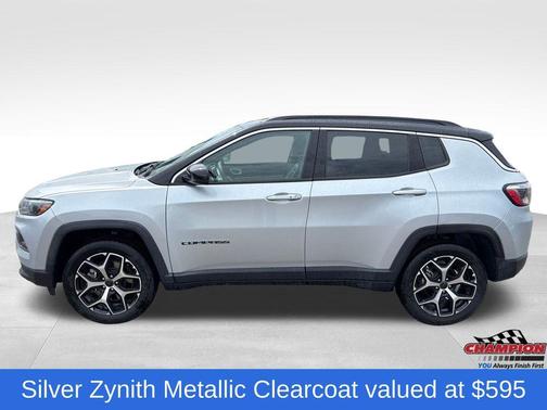 Silver 2025 Jeep Compass Limited
