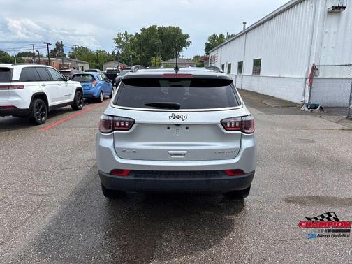 Silver 2025 Jeep Compass Limited