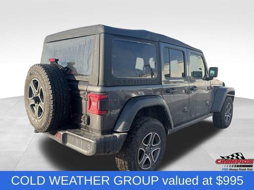 Granite Crystal Clearcoat Metallic 2021 Jeep Wrangler Unlimited Sport