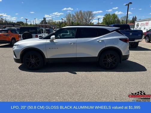 Silver Ice Metallic 2021 Chevrolet Blazer 2LT