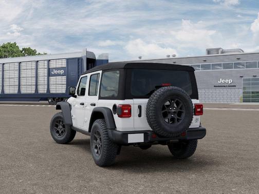 White 2027 Jeep Wrangler Sport