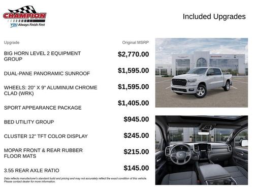 2026 RAM 1500 Big Horn/Lone Star