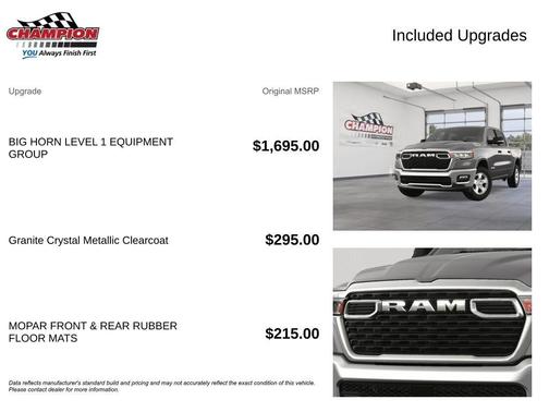 2025 RAM 1500 Big Horn/Lone Star