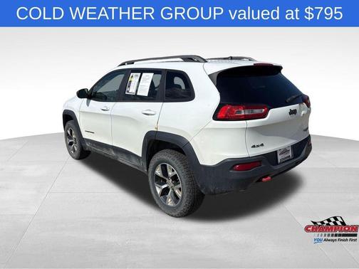 Bright White Clearcoat 2014 Jeep Cherokee Trailhawk
