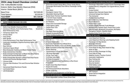 2024 Jeep Grand Cherokee Limited