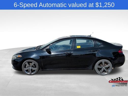 Pitch Black Clearcoat 2014 Dodge Dart GT