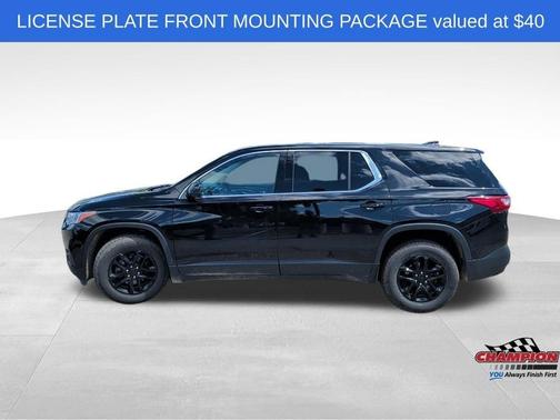 Black Metallic 2018 Chevrolet Traverse LS Fleet