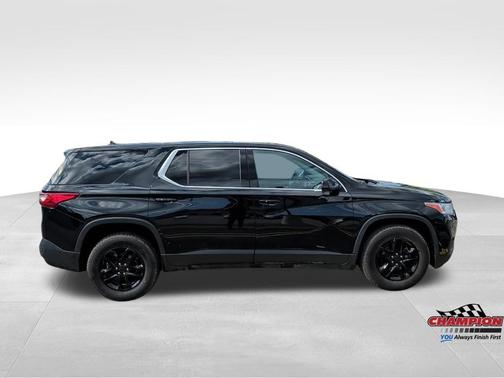 Black Metallic 2018 Chevrolet Traverse LS Fleet
