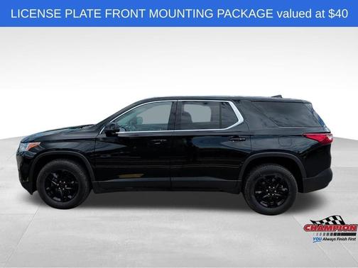 Black Metallic 2018 Chevrolet Traverse LS Fleet