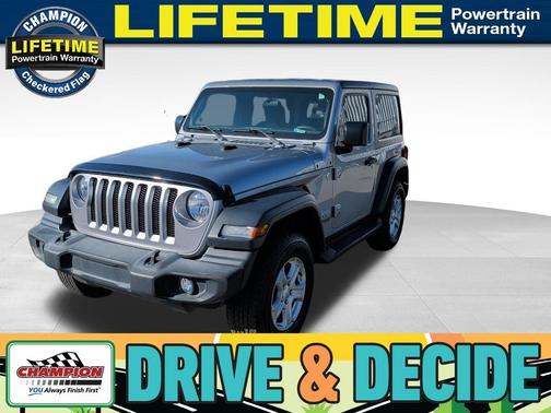 Billet Silver Metallic Clearcoat 2020 Jeep Wrangler Sport