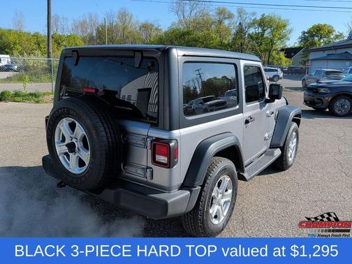 Billet Silver Metallic Clearcoat 2020 Jeep Wrangler Sport