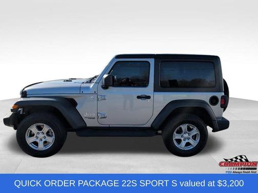 Billet Silver Metallic Clearcoat 2020 Jeep Wrangler Sport