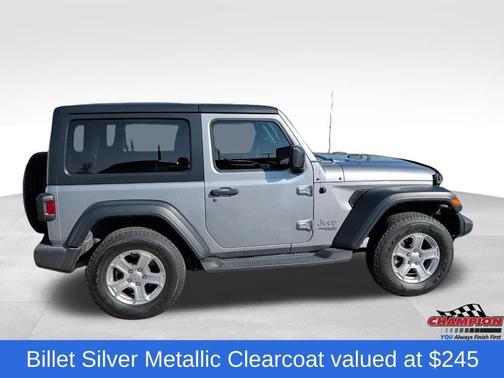Billet Silver Metallic Clearcoat 2020 Jeep Wrangler Sport