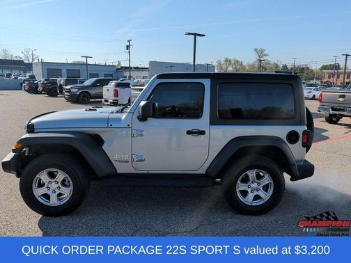 Billet Silver Metallic Clearcoat 2020 Jeep Wrangler Sport