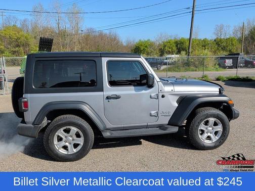 Billet Silver Metallic Clearcoat 2020 Jeep Wrangler Sport