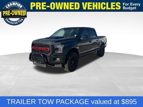 Shadow Black 2017 Ford F-150 Limited