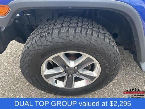 Ocean Blue Metallic 2019 Jeep Wrangler Unlimited Sahara