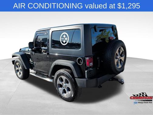 Black Clearcoat 2017 Jeep Wrangler Sport