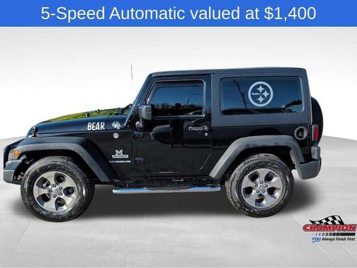 Black Clearcoat 2017 Jeep Wrangler Sport