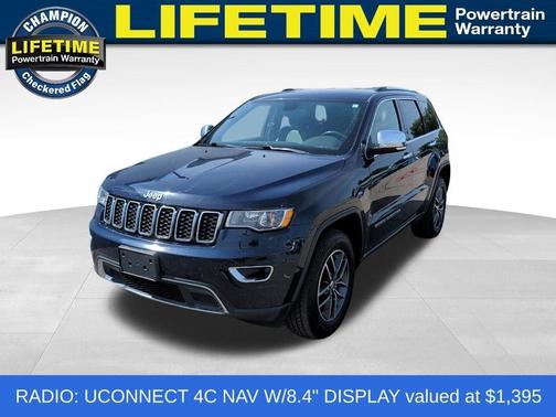 True Blue Pearl 2018 Jeep Grand Cherokee Limited