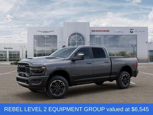 Gray Clearcoat 2026 RAM 2500 Rebel/Power Wagon
