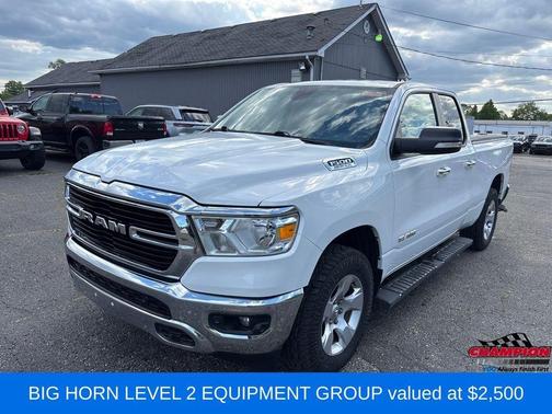 Bright White Clearcoat 2020 RAM 1500 Big Horn