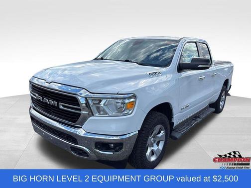Bright White Clearcoat 2020 RAM 1500 Big Horn