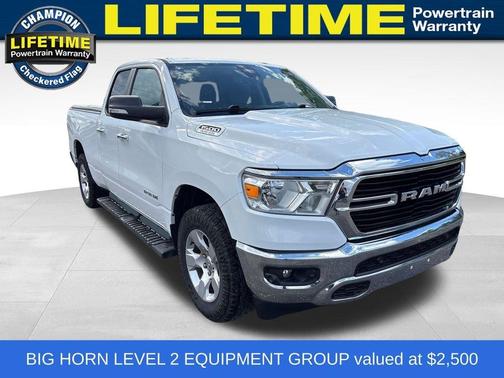 Bright White Clearcoat 2020 RAM 1500 Big Horn