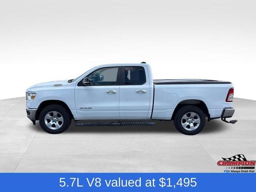 Bright White Clearcoat 2020 RAM 1500 Big Horn