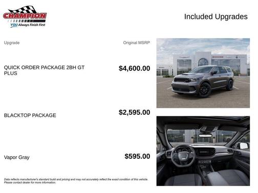 2026 Dodge Durango GT