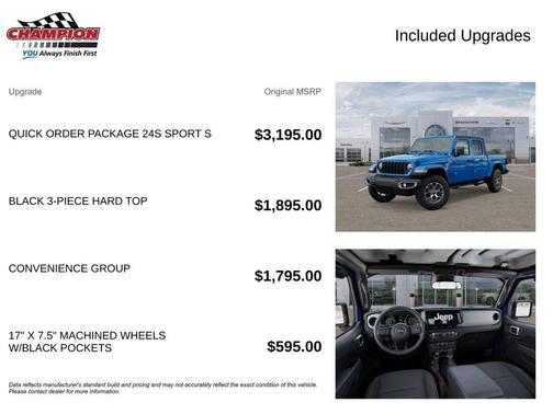 2026 Jeep Gladiator Sport