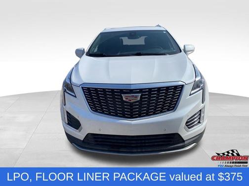 Crystal White Tri-Coat 2024 Cadillac XT5 Premium Luxury