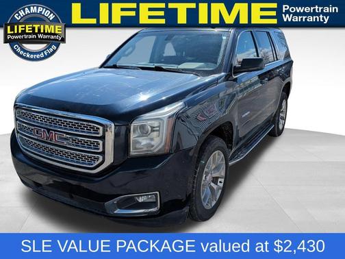 Dark Sapphire Blue 2018 GMC Yukon SLE