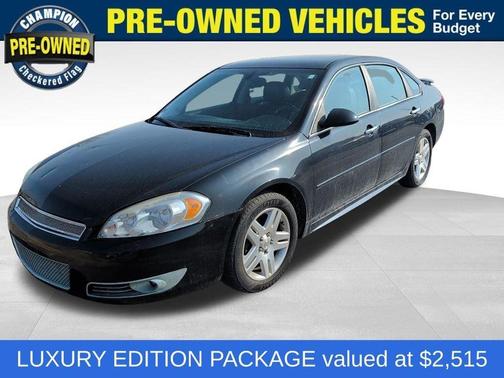Black 2011 Chevrolet Impala LT