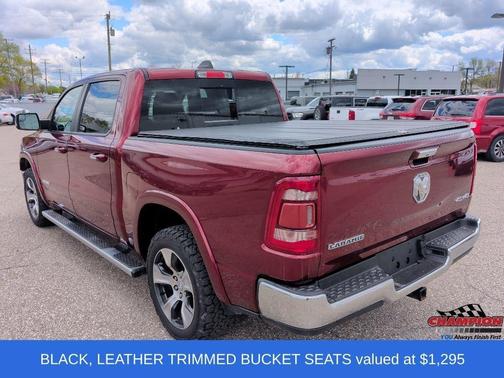 Red 2019 RAM 1500 Laramie