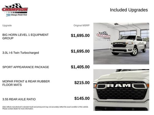 2026 RAM 1500 Big Horn/Lone Star