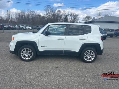 Alpine White Clearcoat 2023 Jeep Renegade Latitude
