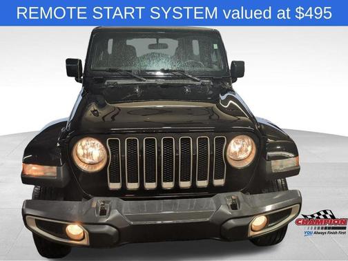 Black Clearcoat 2019 Jeep Wrangler Unlimited Sahara
