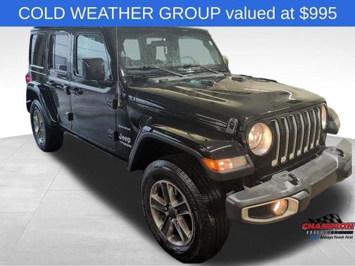 Black Clearcoat 2019 Jeep Wrangler Unlimited Sahara