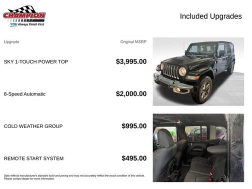Black Clearcoat 2019 Jeep Wrangler Unlimited Sahara