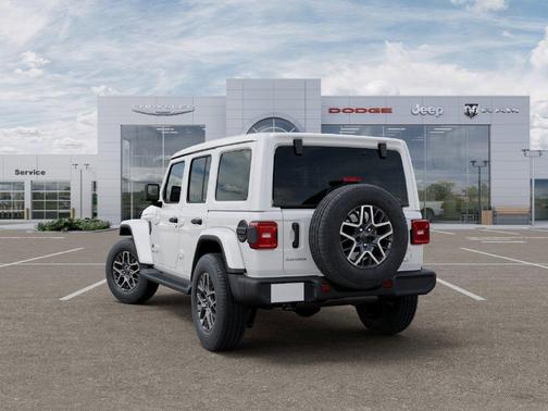 White 2027 Jeep Wrangler Sahara