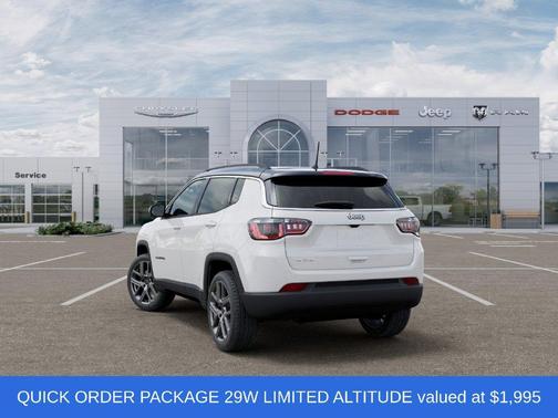 Bright White Clearcoat 2026 Jeep Compass Limited