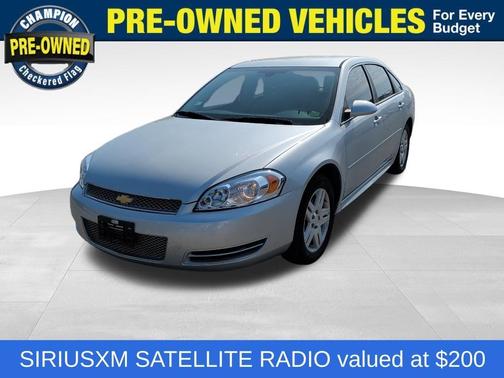 Silver Ice Metallic 2016 Chevrolet Impala Limited LT